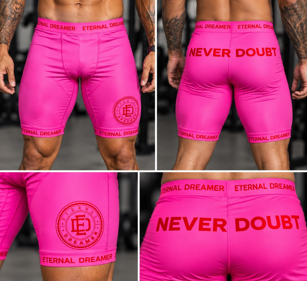 ED Never Doubt Training Shorts