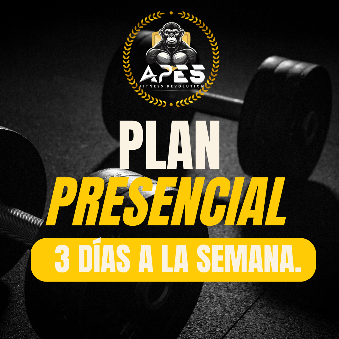 Plan Presencial Mensual (3 días a la semana)