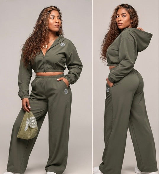 ED Women’s Cropped Tracksuit Set