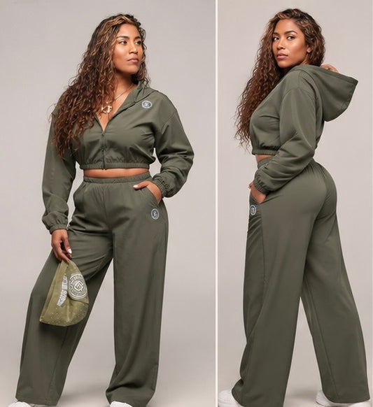 ED Women’s Cropped Tracksuit Set