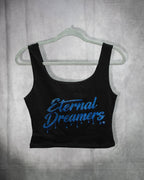 ED Rhinestone Women Crop Top