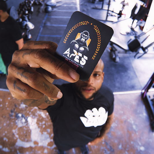 Apes Fitness Training Game Cards